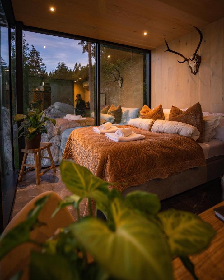 The Wonderinn Mirrored Glass - Wonderinn Delta Lodge Hektner